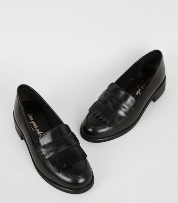 new look loafers wide fit