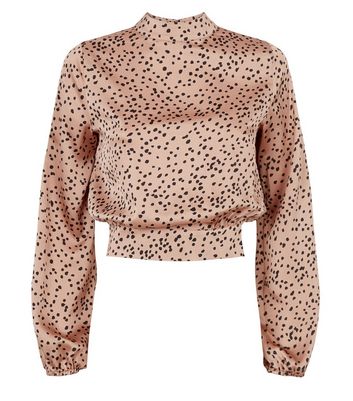 Dusky Pink Spot Detail Waistcoat