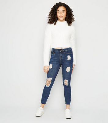 new look super skinny high waisted jeans