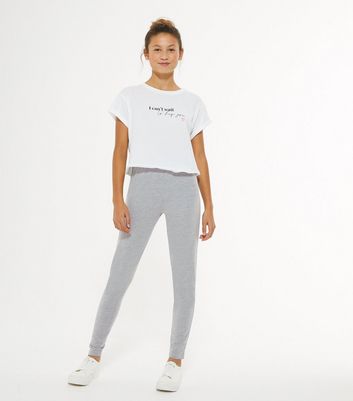 5-pack Jersey Leggings - Gray melange/dark gray - Kids | H&M US