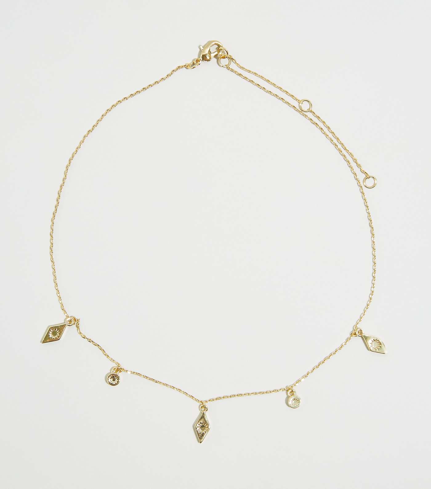 Affinity Gold Plated Charm Choker