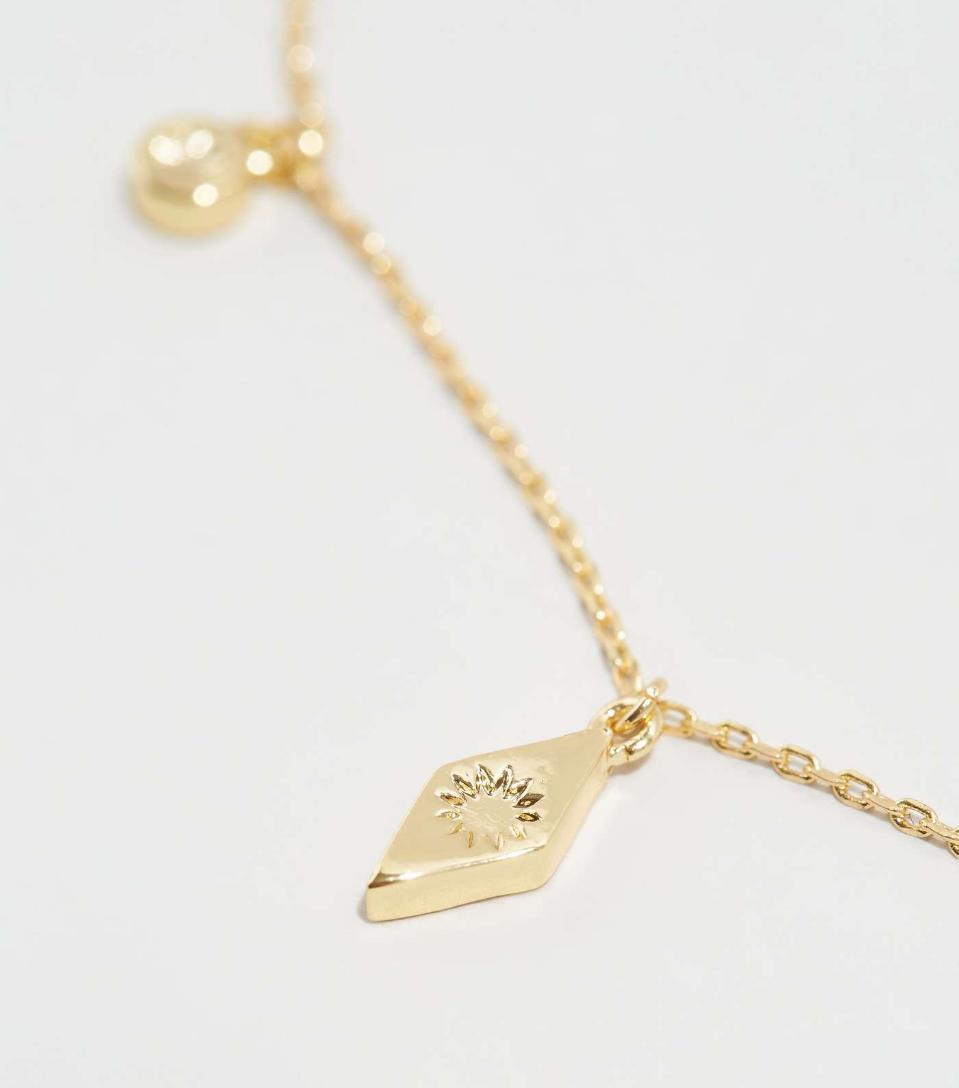 Affinity Gold Plated Charm Choker Image 3