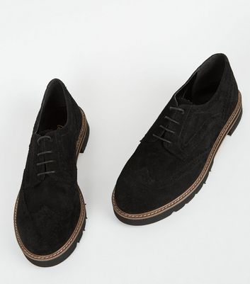 chunky lace up brogues