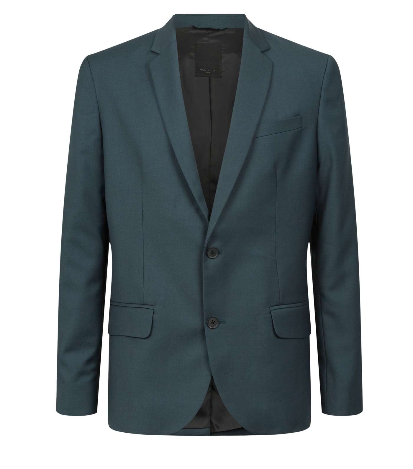 Dark Green Suit Jacket Image 4