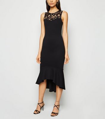 fishtail midi dress uk