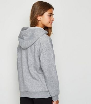 girls longline hoodie