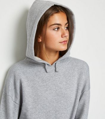 girls longline hoody