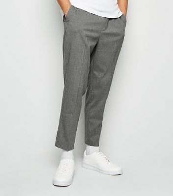 slim crop trousers