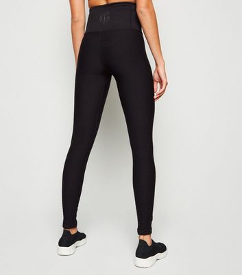 GymPro Black Seamless High Waist Sports 