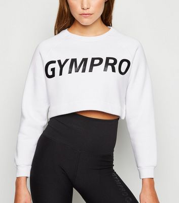 cropped sport sweater