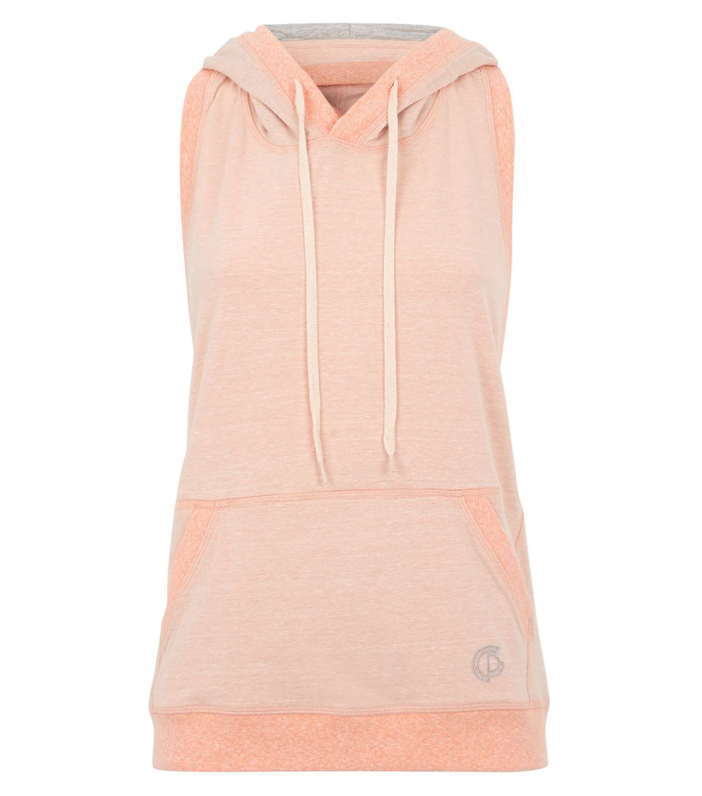 GrymPro Pale Pink Backless Sports Hoodie Image 4