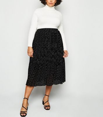 Black Polka Dot Skirt New Look 2025 | www.angloamericancentre.it