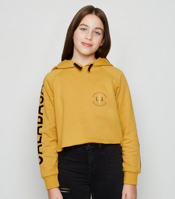 hoodies for girls yellow