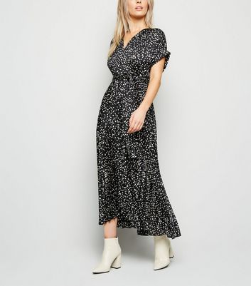 new look pleated midi dress