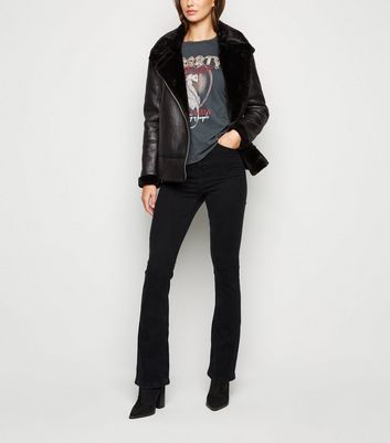 new look curves bootcut jeans