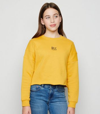 new look mustard hoodie
