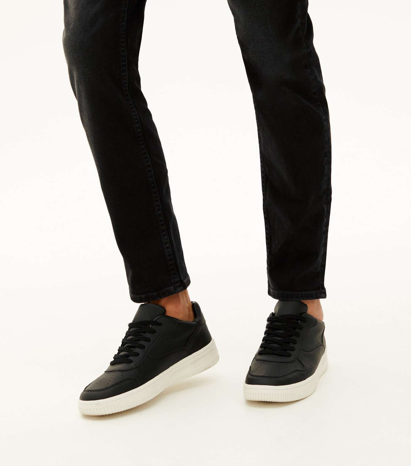 Black Slim Stretch Jeans Image 4