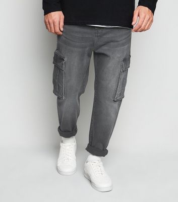 new look mens black jeans