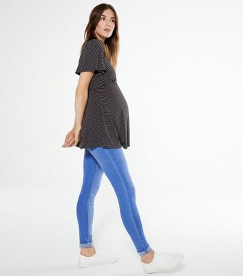 Maternity Bright Blue 'Lift \u0026 Shape 