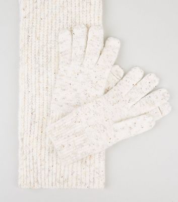 cream gloves