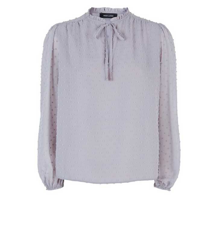 pale grey blouse