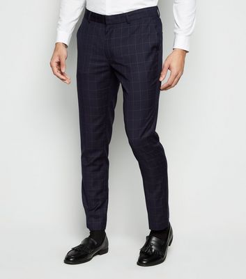 New Look slim suit trousers in light blue | ASOS