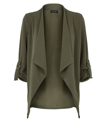 Khaki green waterfall jacket hotsell