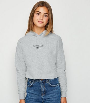 girls grey hoodie