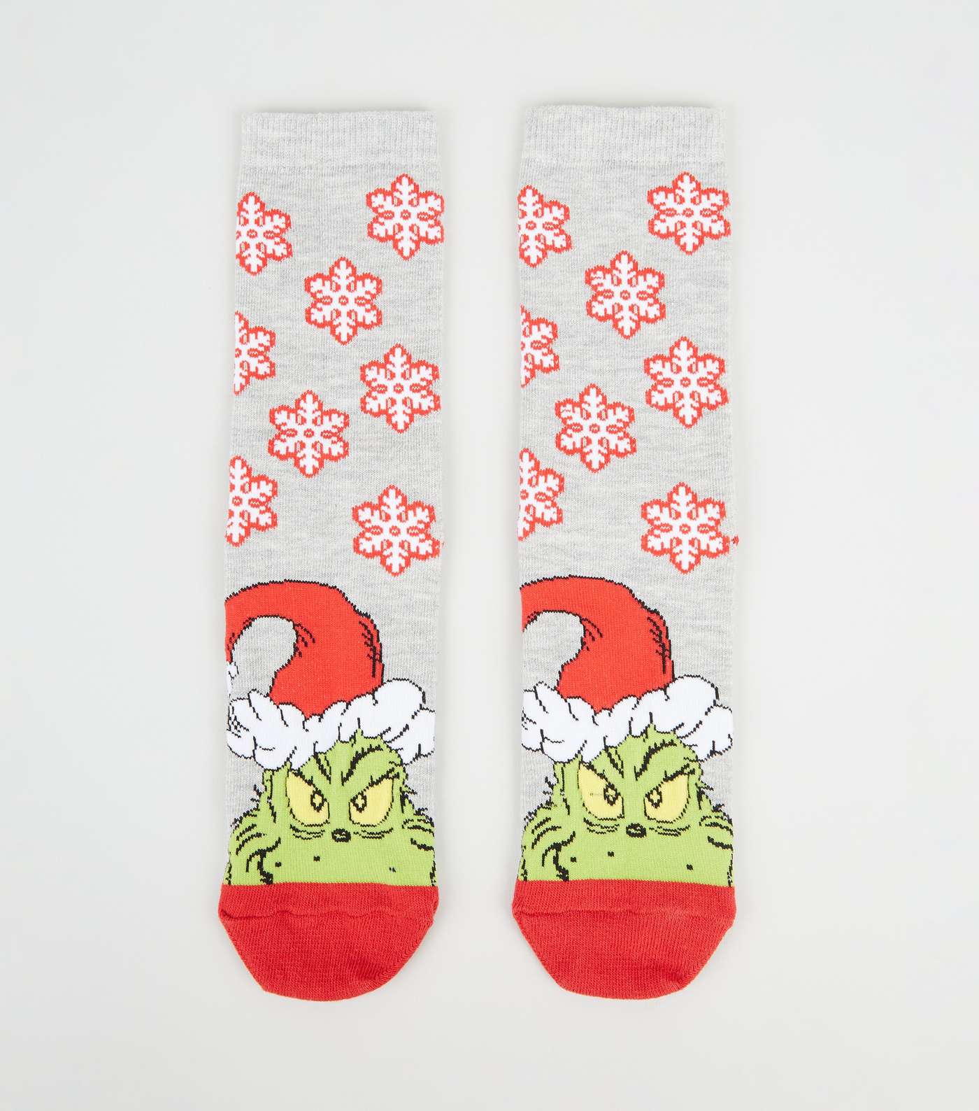 Grey The Grinch Christmas Socks