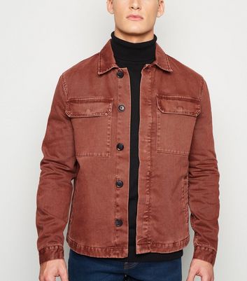 mens denim utility jacket