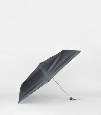 Black Skinny Shell Collapsible Umbrella