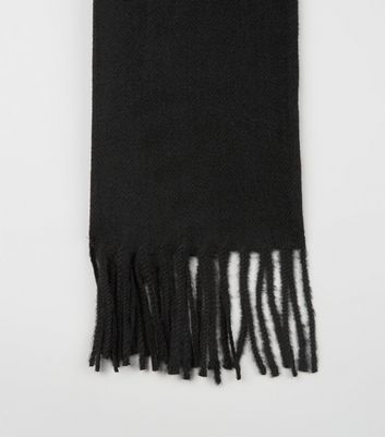 Echarpe oversize noire Clearance