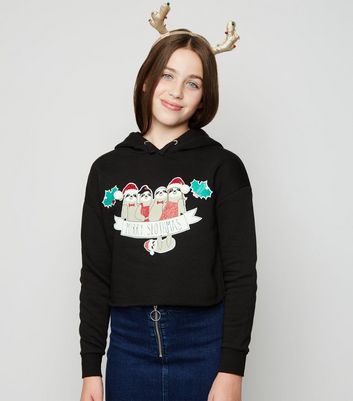 girls christmas sweatshirts