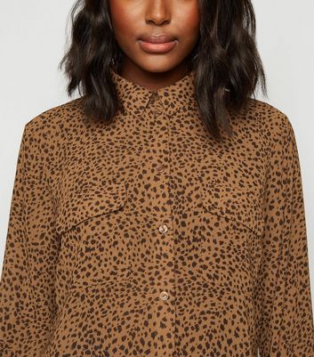 Chemise femme imprimé animal hot sale