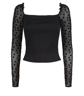 mesh tops new look