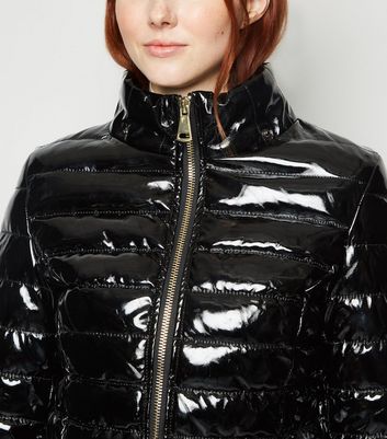 Faux Fur Trim Puffer Jacket 