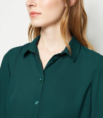 dark green shirt womens