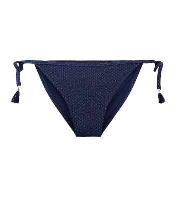 navy bikini bottoms