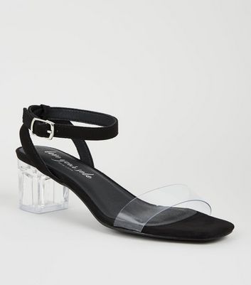 new look transparent shoes