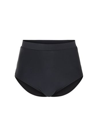 girls black swim bottoms