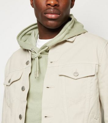 Creme cream denim jacket new with tags | Jackets, Denim jacket, Denim
