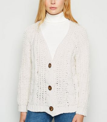 new look chunky knit cardigan