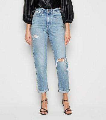 Pantalon mom dechire Outlet