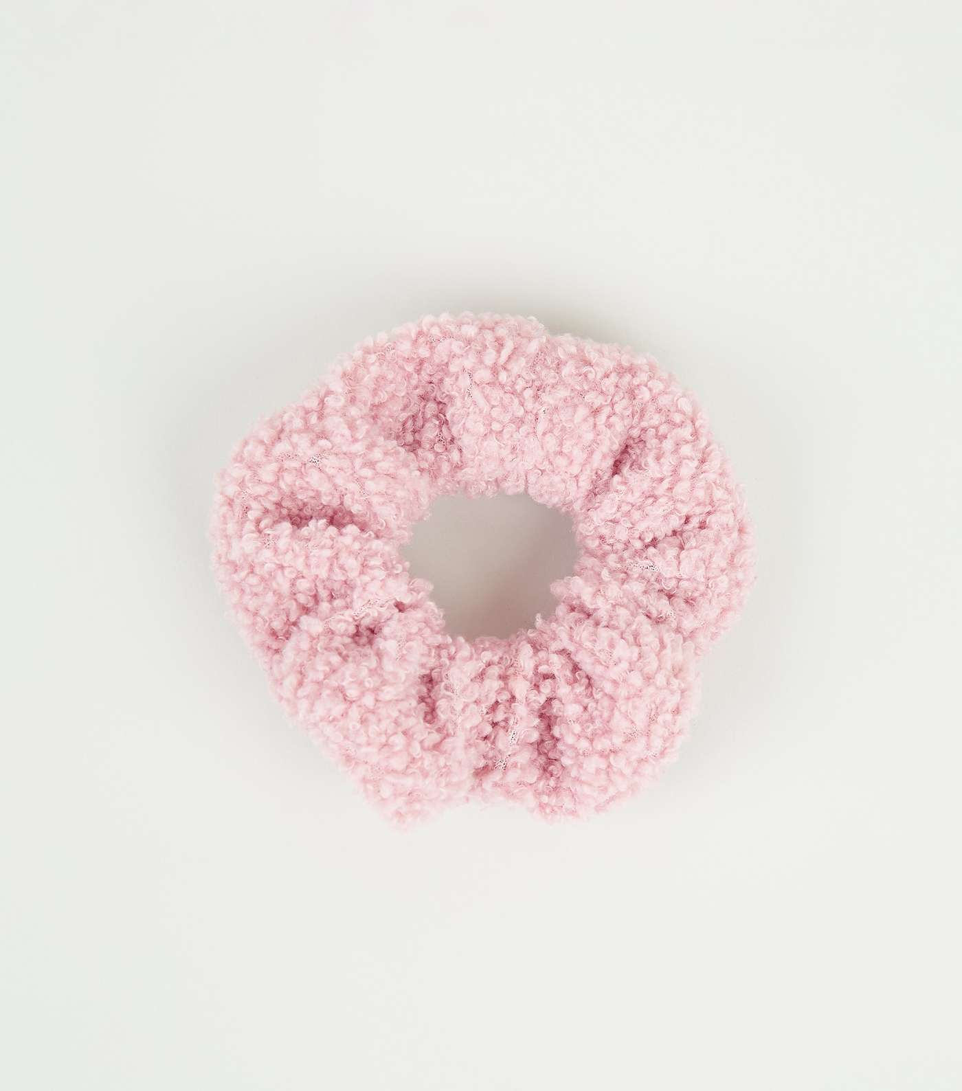 Pink Teddy Scrunchie