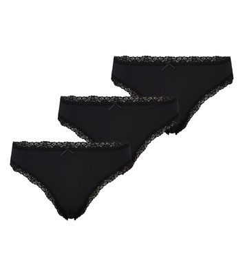 black lace thongs