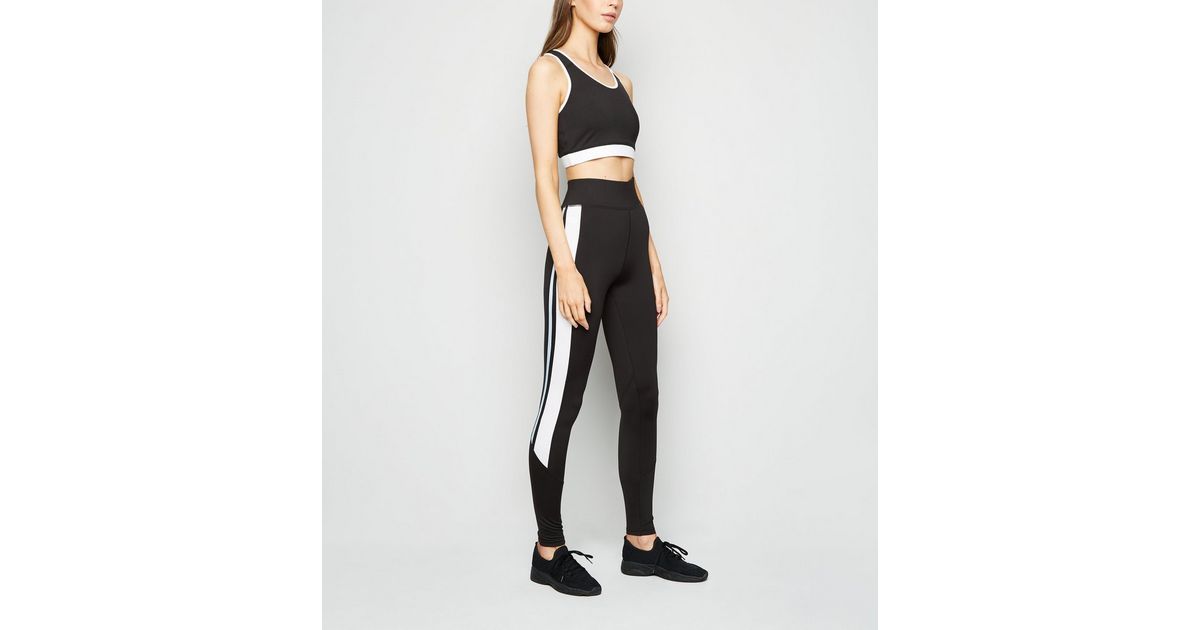 Colour Block Sports Leggings