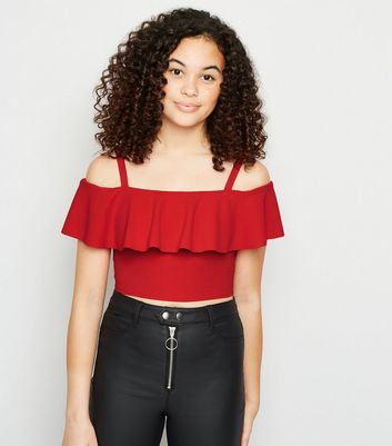 Bardot cold shoulder top online