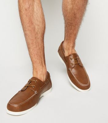 New look hot sale mens boat shoes