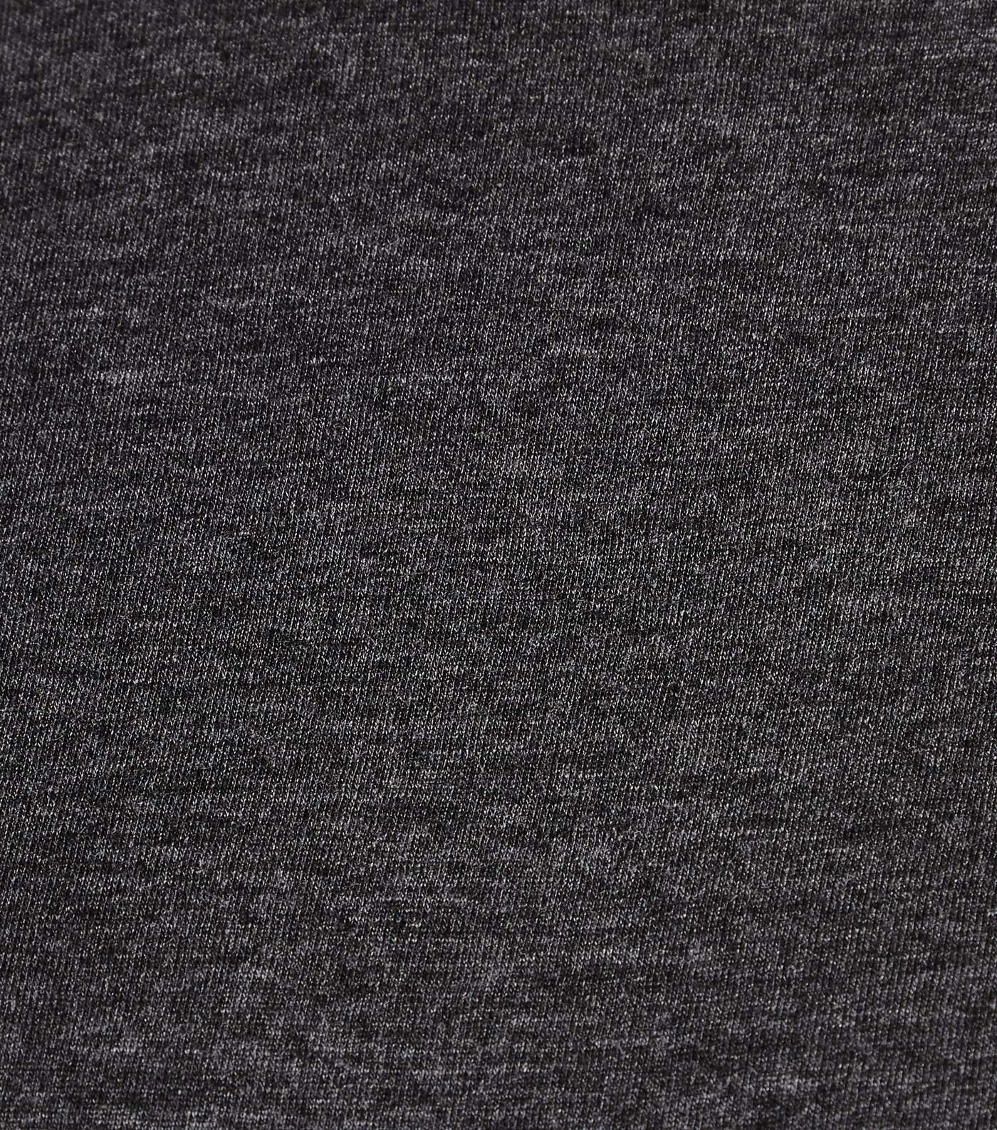 Dark Grey Roll Sleeve T-Shirt  Image 5