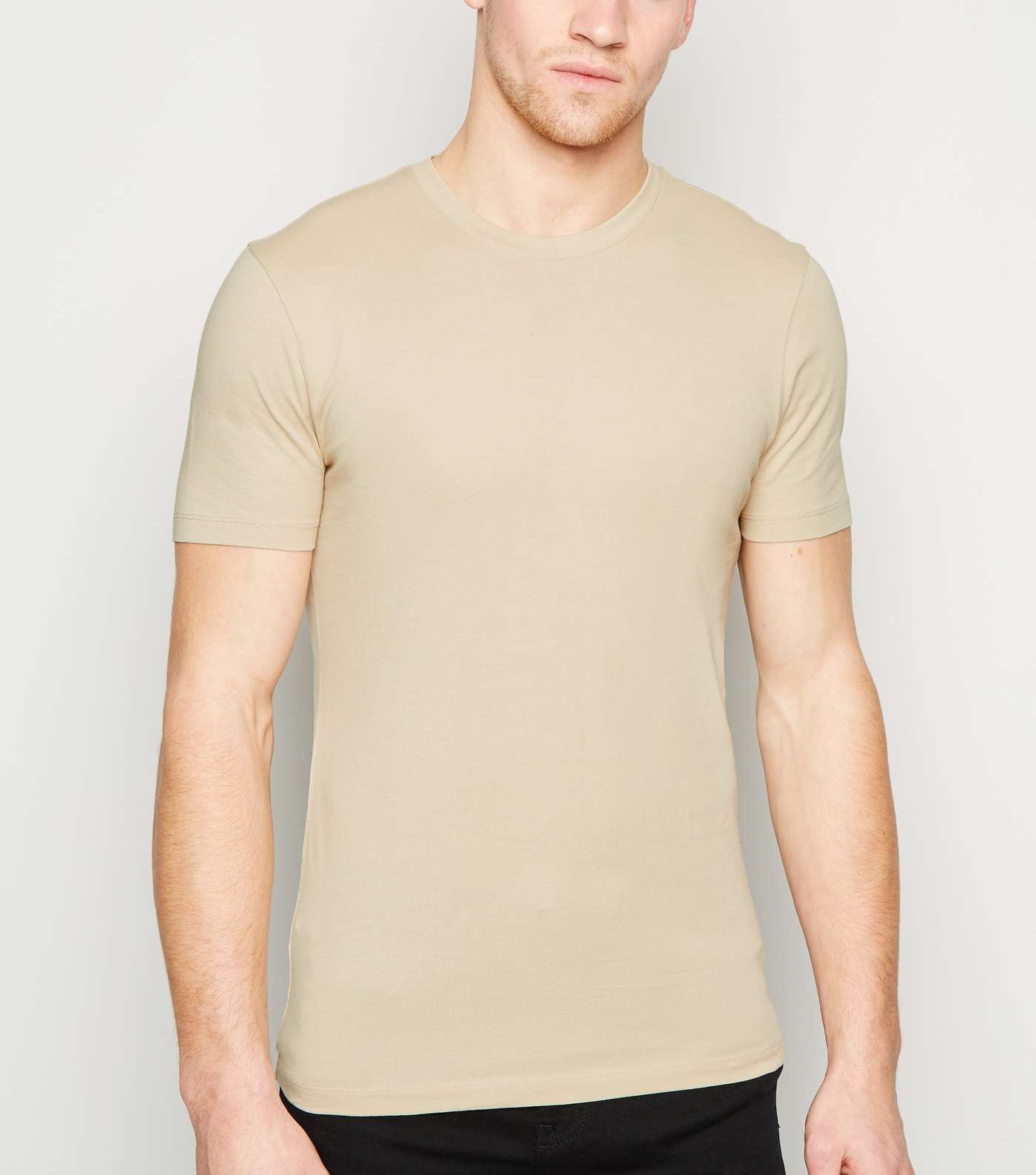 Stone Muscle Fit Cotton T-Shirt